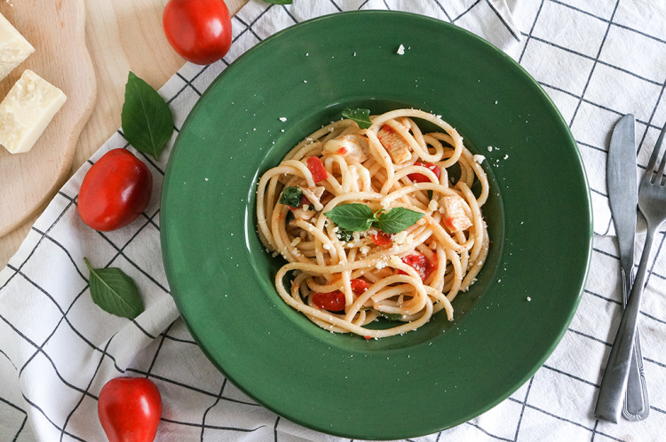 KYCKLINGPASTA MED MOZZARELLA